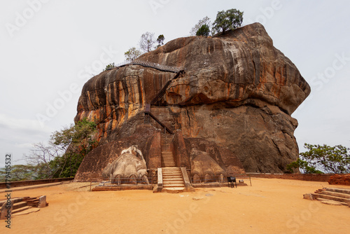 Sigiriya - An ancient rock fortress, Central Province, Sri Lanka photo