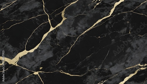 Black and gold marble wall tile texture sample