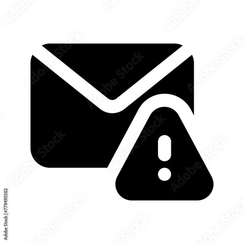 spam glyph icon
