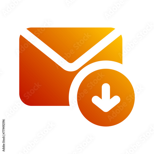 inbox gradient icon