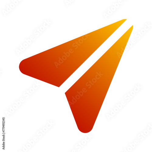 send message gradient icon