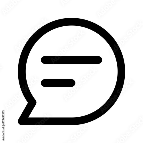 chat line icon