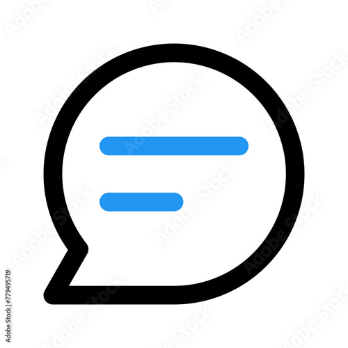 chat line color icon