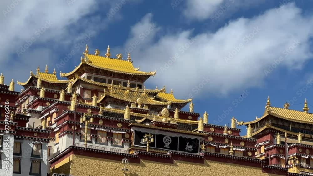 Time lapse photography of Songzanlin Temple in Shangri La
Time lapse photography of Songzanlin Temple in Shangri La