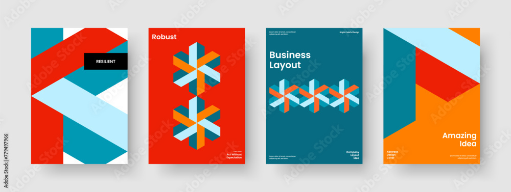 Creative Business Presentation Layout. Isolated Book Cover Template. Geometric Brochure Design. Flyer. Banner. Poster. Report. Background. Brand Identity. Pamphlet. Catalog. Notebook. Advertising