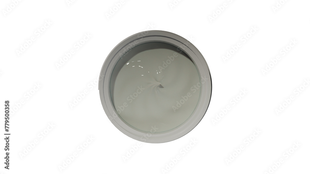 a toilet bowl with a white background