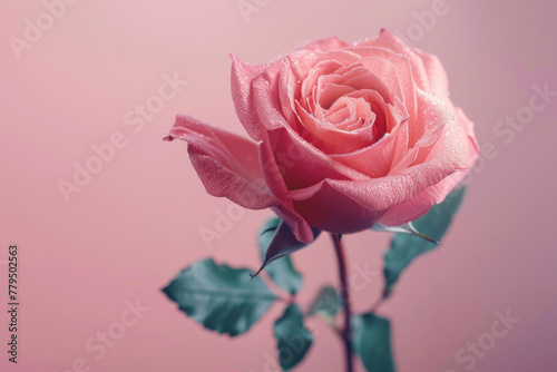 Isolated beautiful rose for background