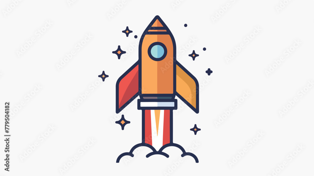 Space capsule icon. high quality line space capsule 