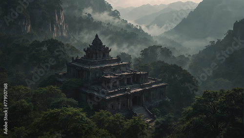 An ancient temple hidden in the jungle

 photo