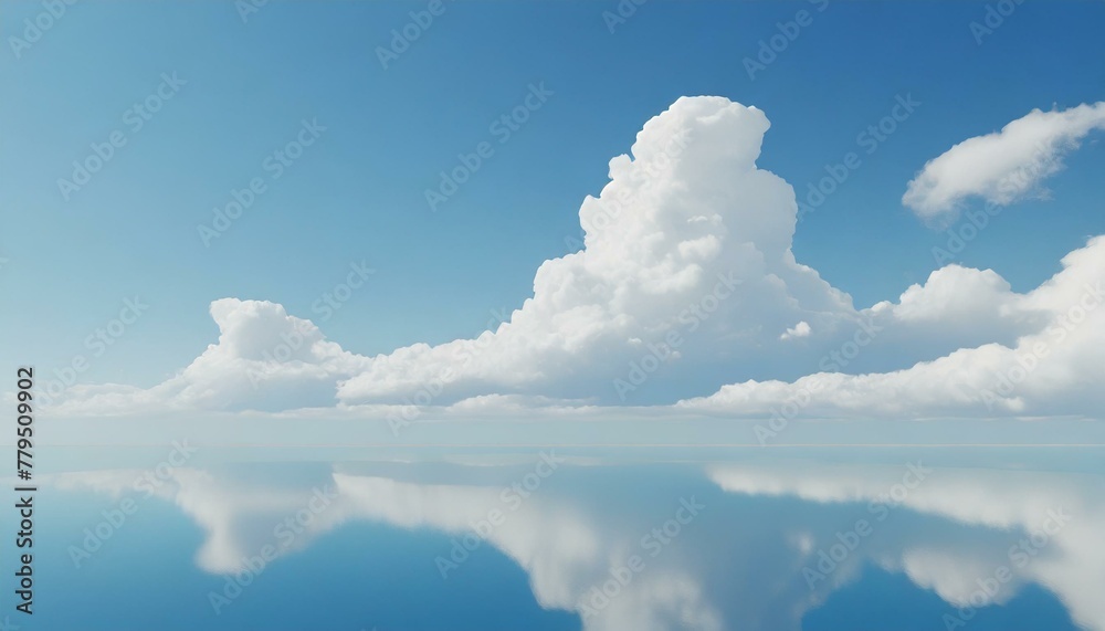 blue sky and beautiful clouds