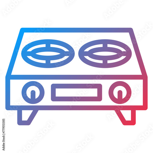 Vector Design Gas Stove Icon Style