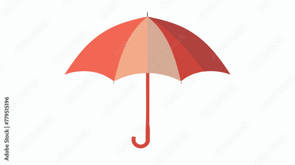 Umbrella icon Flat vector isolated on white background