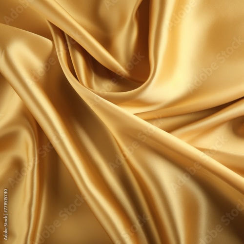 gold dark natural cotton linen texture background banner panorama silk satin curtain pattern with copy space for photo text or product