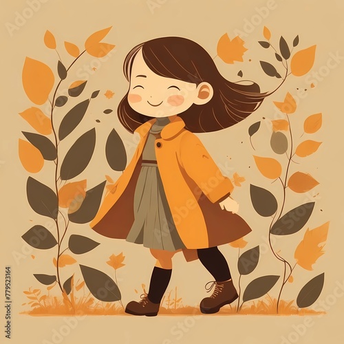girl in autumn