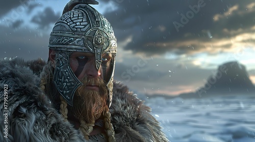 Warrior Viking helmet photo