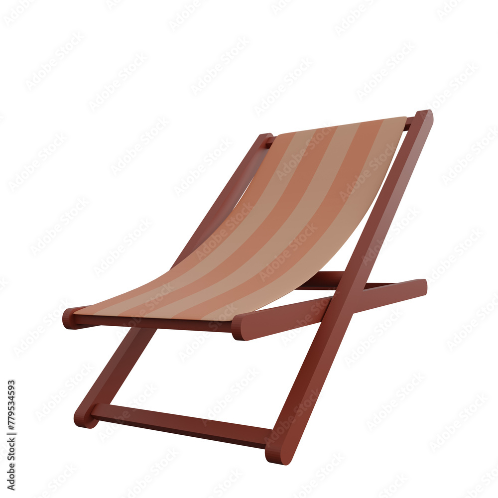 3D summer chair