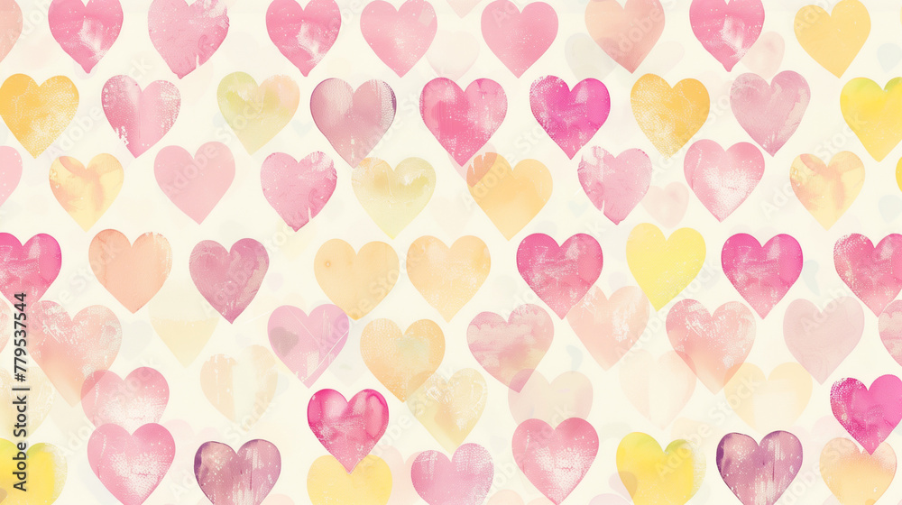 Heart pattern wallpaper