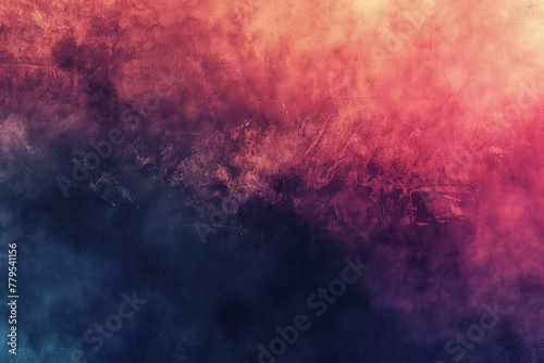 horizontal image of an abstract smoke colourful background