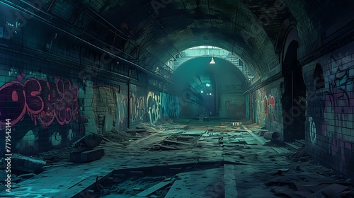 Urban Decay: Forgotten Underground Realm./n