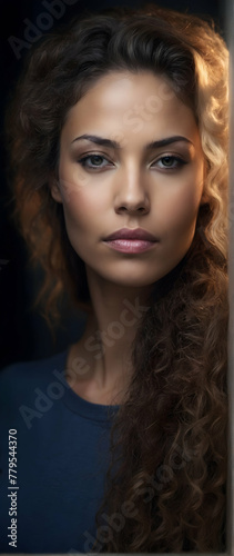 Photo real as Soulful Portrait An individual portrait that captures the soul depth and complexity. in People and Portrait theme ,for advertisement and banner ,Full depth of field, high quality ,includ