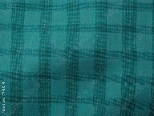 teal dark natural cotton linen textile texture background banner panorama silk satin curtain pattern with copy space for photo text or product