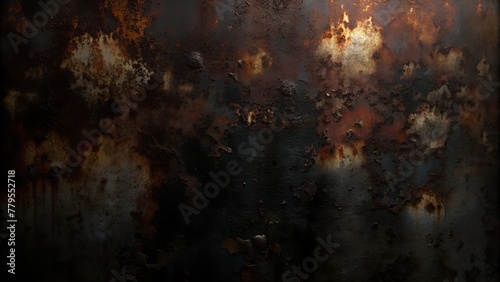 dark rust and decay texture background