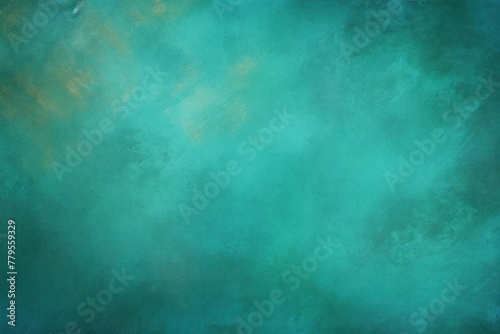 Dark green mint sea teal jade emerald turquoise abstract background. Color gradient blur.