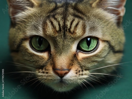 close up portrait of a cat © Goutam