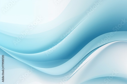 Cyan gray white gradient abstract curve wave wavy line background for creative project or design backdrop background