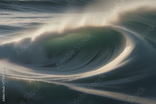 The White Wave. Generative AI © Mazhar