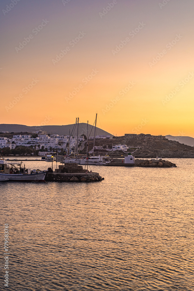 Fototapeta premium Naousa village in the Cyclades Archipelago, Greece
