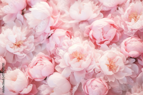 Fondo de flores rosas. © ACG Visual