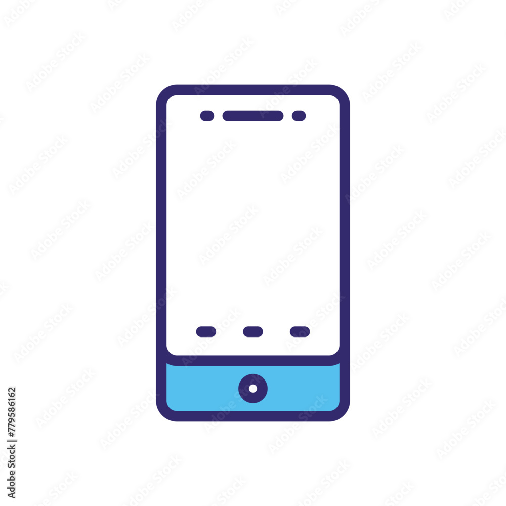 Mobile phone vector icon Mobile phone vector icon