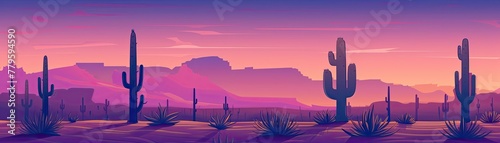 A dusk in the desert gradient from sandy beige to cactus green © 220 AI Studio