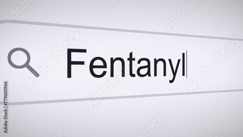 Searching Fentanyl on the Internet, Computer Screen Macro