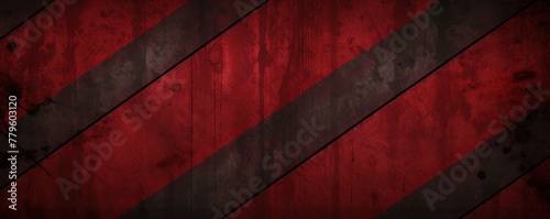 Maroon black grunge diagonal stripes industrial background warning frame, vector grunge texture warn caution, construction, safety background with copy space for photo or text design