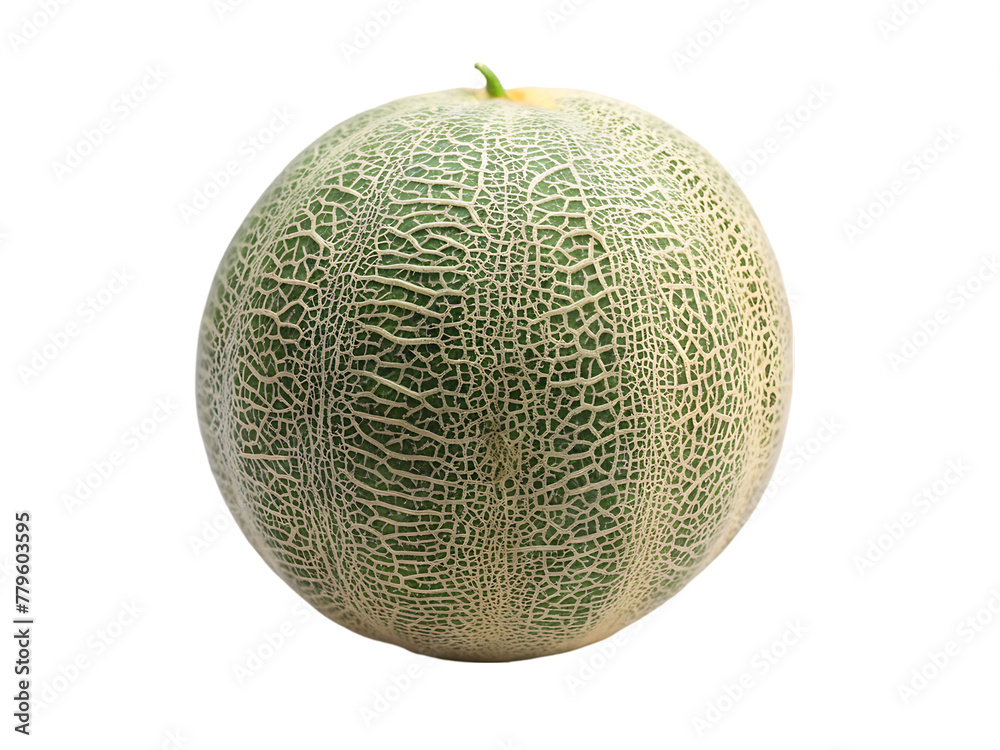 Ermelon fruits isolated on transparent background Ermelon fruits isolated on transparent background