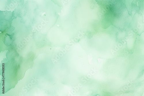 Mint Green watercolor light background natural paper texture abstract watercolur Mint Green pattern splashes aquarelle painting white copy space for banner design  greeting card