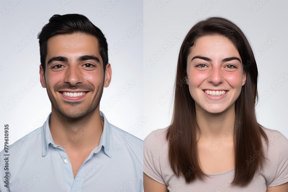 People are becoming more comfortable using technology in their daily lives. On people's faces showing smiles People are becoming more comfortable using technology in their daily lives. On people's faces showing smiles