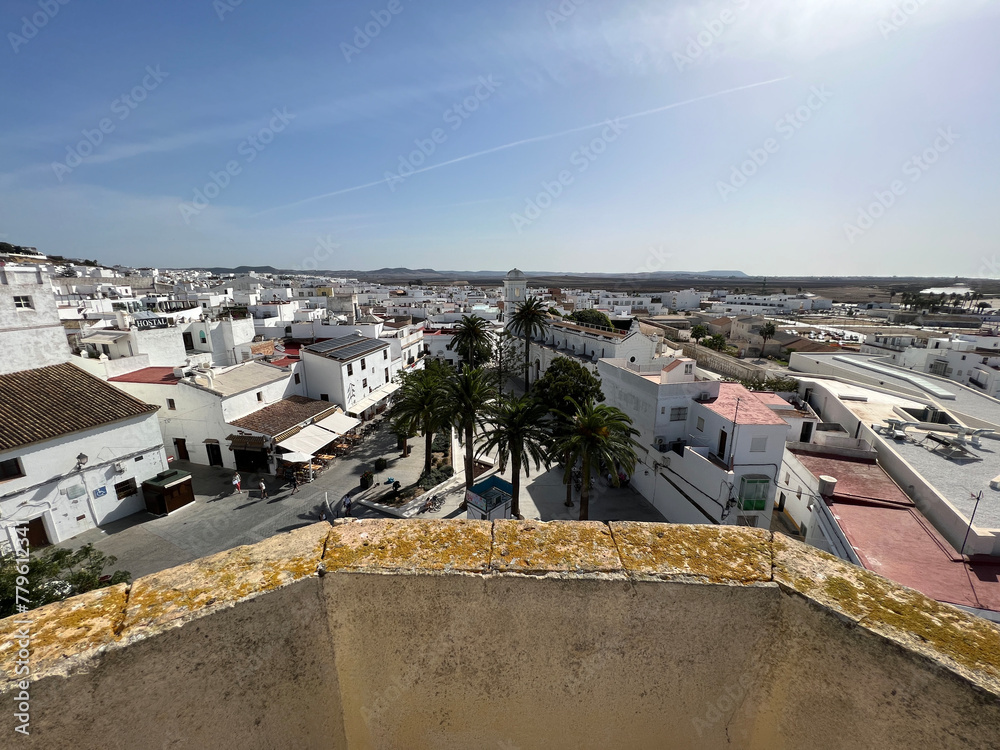View over the city Conil de la Frontera