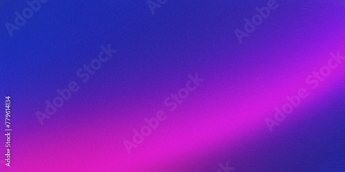 Blue And Neon Pink Gradient Background With Grainy Texture