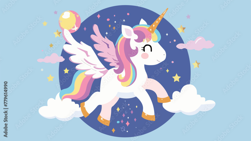 Icon very cute smile fantasy little pony colorful 