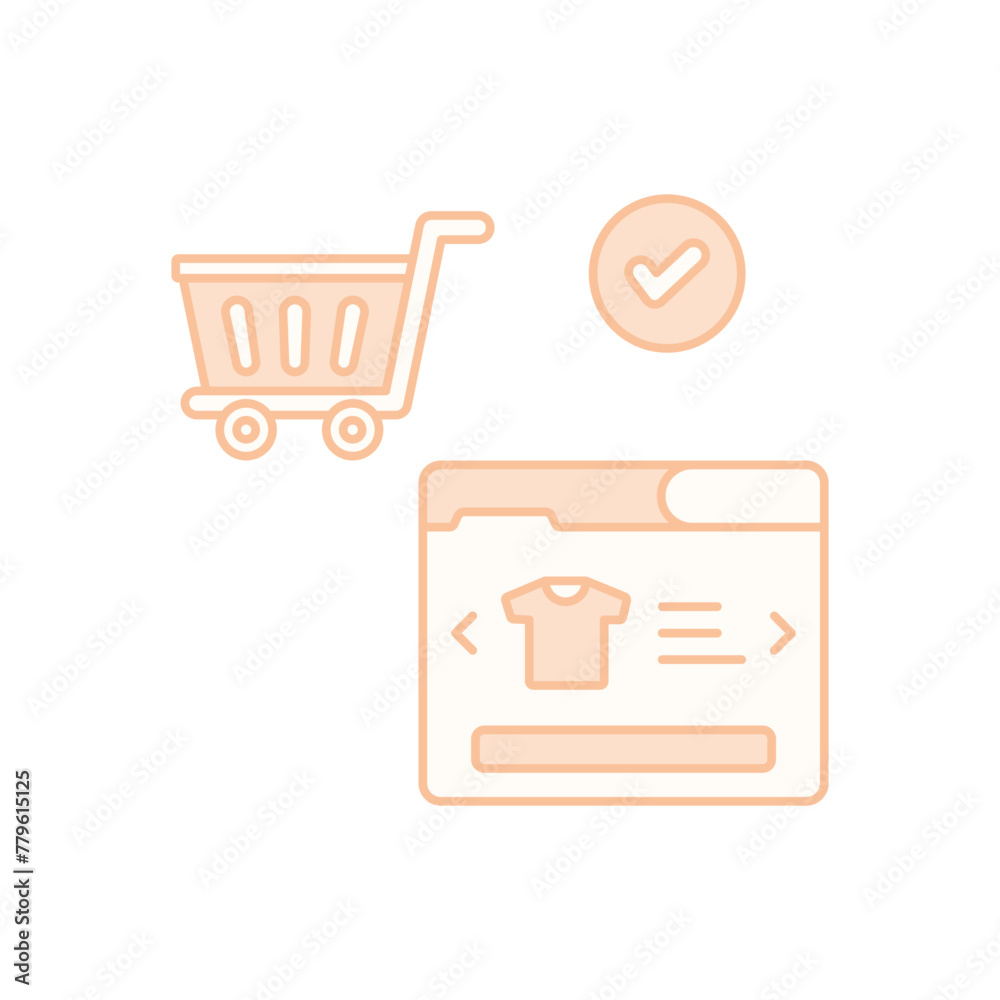 Product Carousel vector icon, online store and online shopping shopping vector concept icon Product Carousel vector icon, online store and online shopping shopping vector concept icon