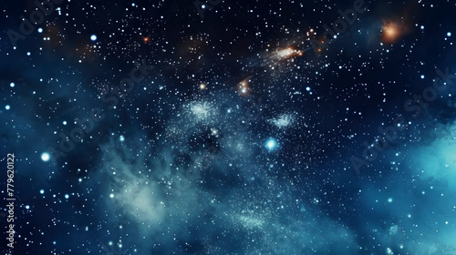 Wallpaper Mural Digital fantasy night sky starry sky abstract graphic poster web page PPT background Torontodigital.ca