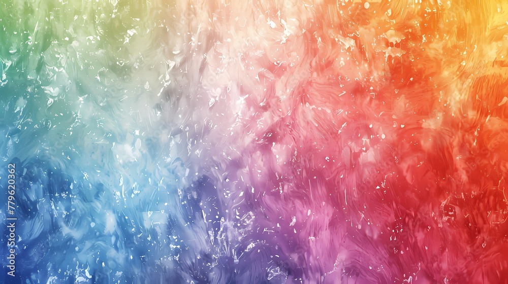 Nature-inspired rainbow of colors, forming a captivating and seamless textured background.