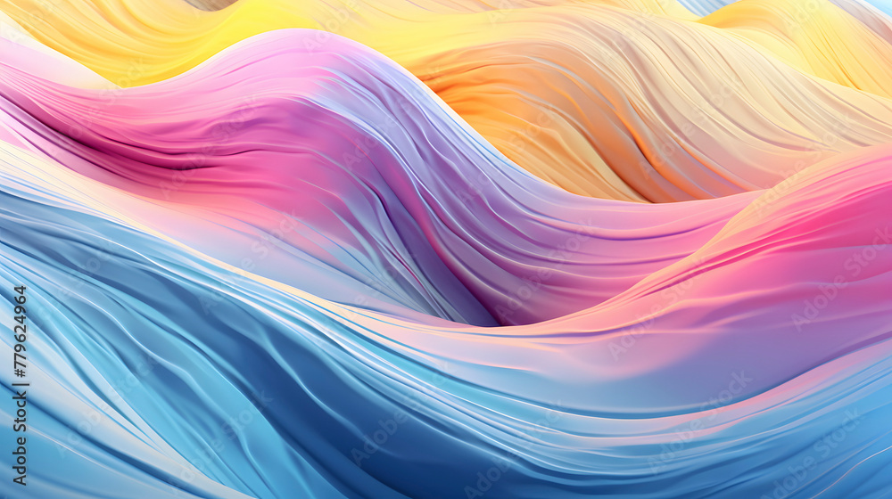 Digital rainbow color mountain wavy curve abstract graphic poster web page PPT background Digital rainbow color mountain wavy curve abstract graphic poster web page PPT background