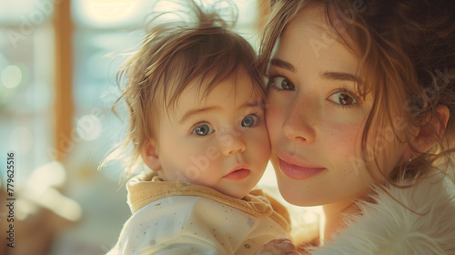 photography of mother and c...