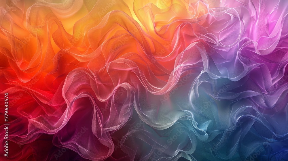 Abstract gradient enigma, a mysterious unfoldment of color riddles Abstract gradient enigma, a mysterious unfoldment of color riddles