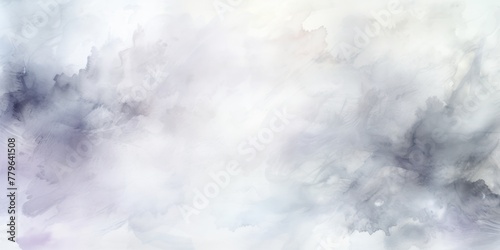 White watercolor light background natural paper texture abstract watercolur White pattern splashes aquarelle painting white copy space for banner design, greeting card