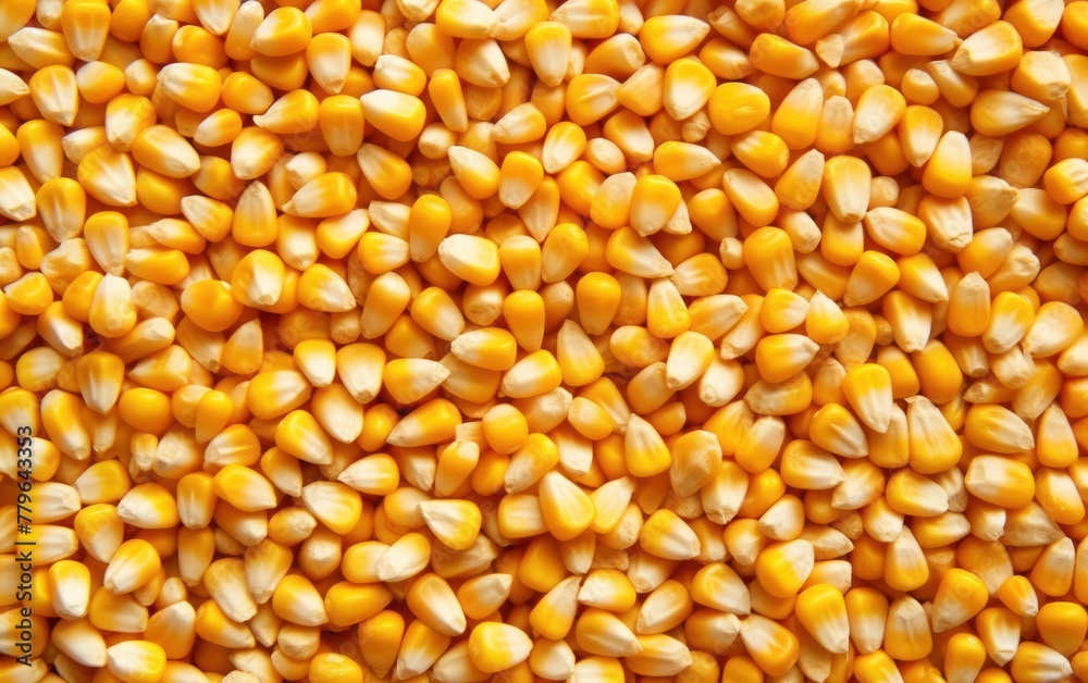 Full frame image of yellow corn kernels Full frame image of yellow corn kernels